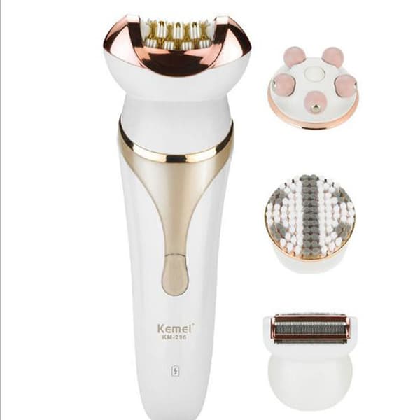 Kemei KM-296 Effektfull 4 i 1 Epilator Rakapparat