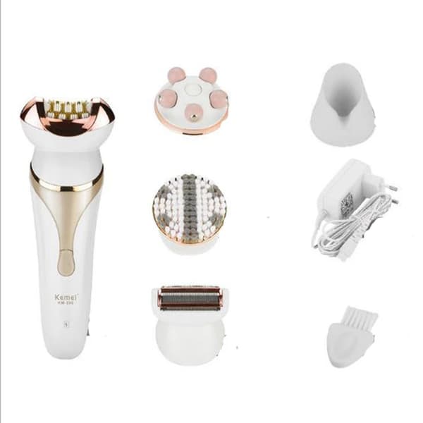 Kemei KM-296 Effektfull 4 i 1 Epilator Rakapparat