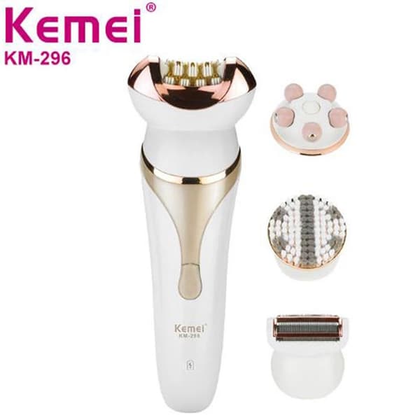 Kemei KM-296 Effektfull 4 i 1 Epilator Rakapparat