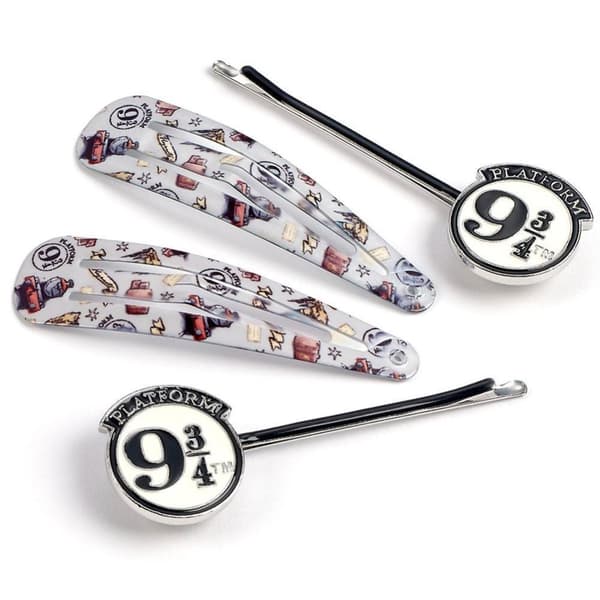 Harry Potter 9 & 3 Quarters Hair Clip Set (Pack of 4)