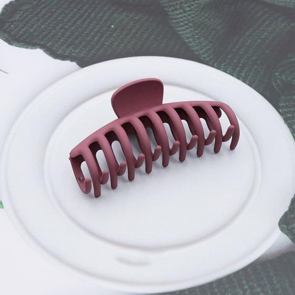 Hårklämma XL - Rosa - 5 st