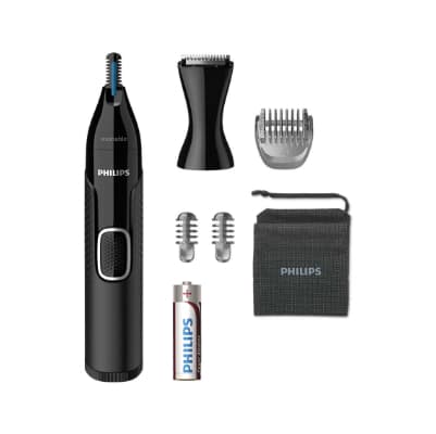 Philips | Nose, Ear, Eyebrow and Detail Hair Trimmer | NT5650/16 | Nose, Ear, Eyebrow and Detail Hair Trimmer | Black
