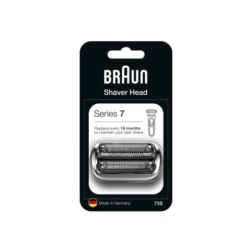 Braun 73S - rakhuvud - silver