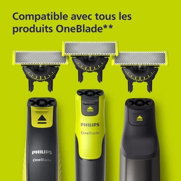 Barberblad - PHILIPS One Blade - Pakke med 4 ekstra blade 360 – QP440/50