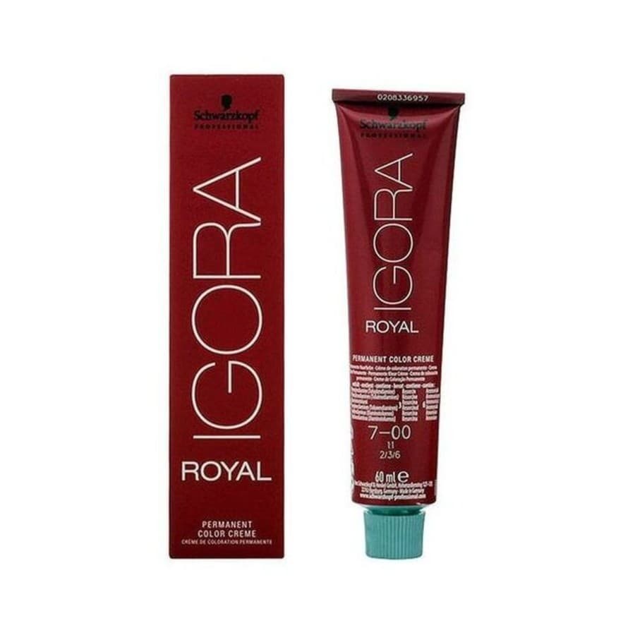 Permanent Farve Igora Royal Schwarzkopf Nº 7-00