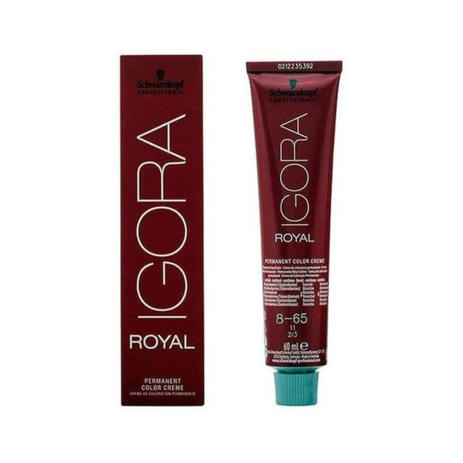 Permanent Farve Igora Royal Schwarzkopf Nº 8-65