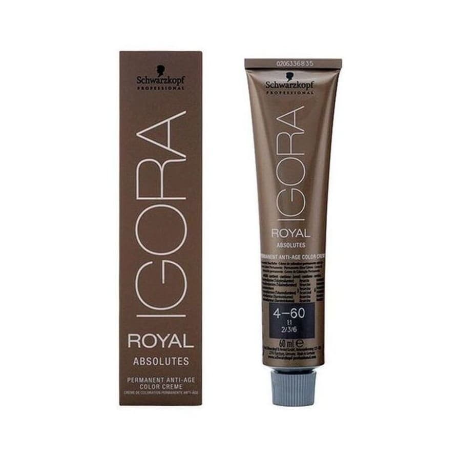 Permanent Anti-Age Farve Igora Royal Absolutes Schwarzkopf Nº 4-60