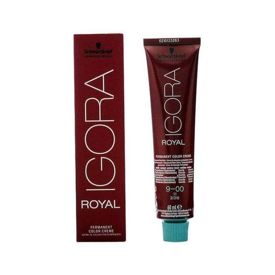 Permanent Farve Igora Royal Schwarzkopf Nº 9-00
