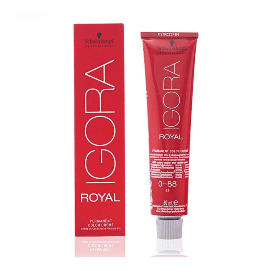 Permanent Farve IGORA ROYAL 0-88 Schwarzkopf (60 ml)