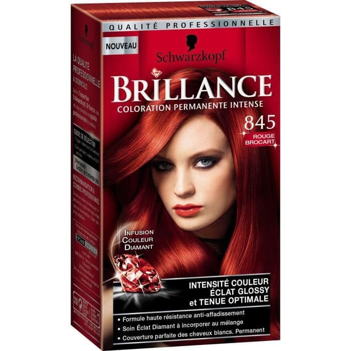 SCHWARZKOPF Permanent Color Gliss - Brocade Red 845
