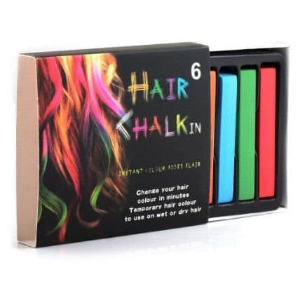 Hårkritor (Hair chalk) 6 st CDON