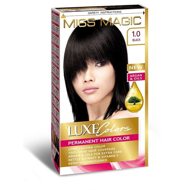 Miss Magic Hårfärg Black 1.0