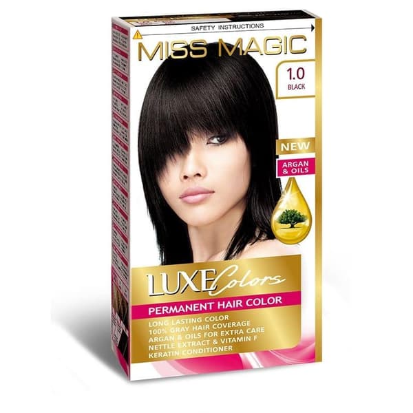 Miss Magic Hårfärg Black 1.0