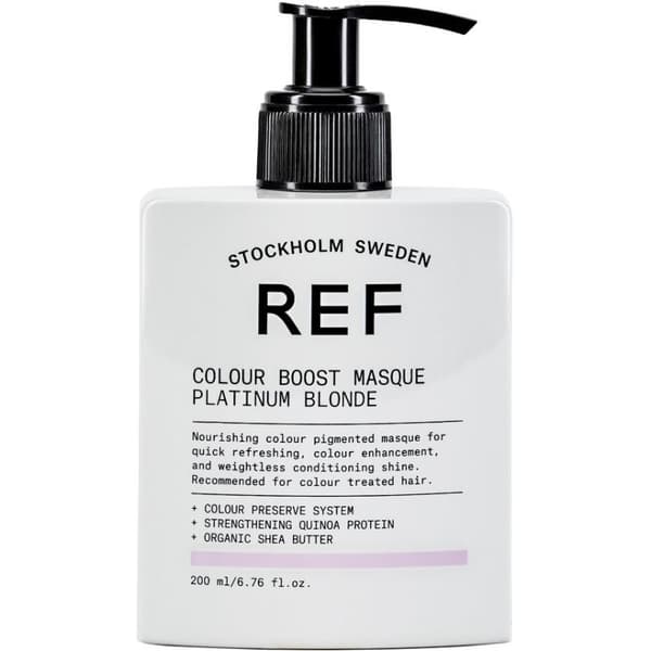 REF REF Colour Boost Masque Platinum Blonde 200ml - Temporär Hårfärg