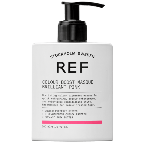 REF REF Colour Boost Masque Brilliant Pink 200ml - Temporär Hårfärg