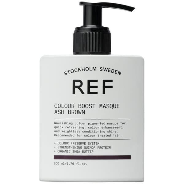 REF REF Colour Boost Masque Ash Brown 200ml - Temporär Hårfärg
