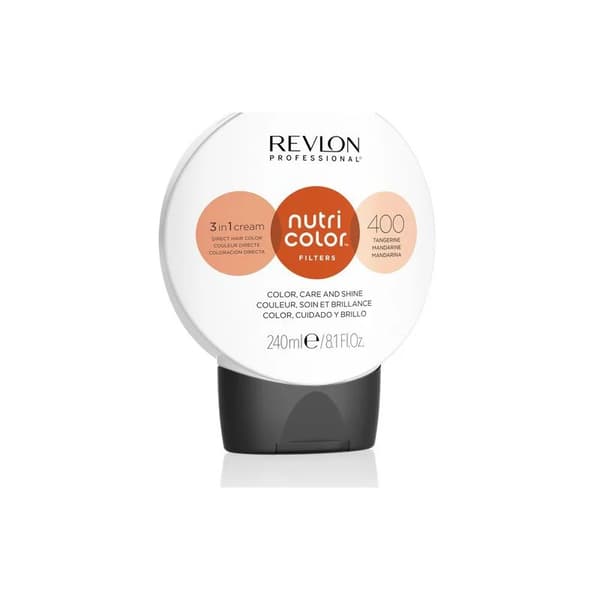 Revlon Professional Nutri Color Creme 400 Tangerine 240ml - Pigment Inpackning