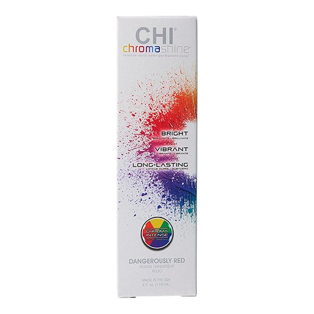 Permanent färg Chi Chroma Shine Farouk Dangerously Red (118 ml)