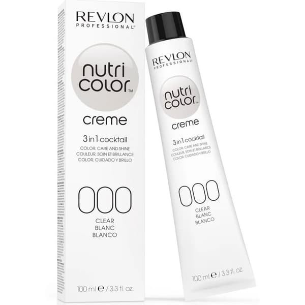 Revlon Professional Revlon Professional Nutri Color Creme 000 Clear 100ml - Pigment Inpackning