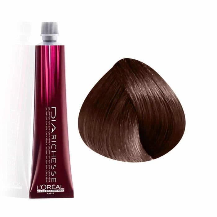 L'Oréal Professionnel ammoniakfri ton-i-ton hårfärg 6.12: Taftbrun ammoniakfri, 50 ml