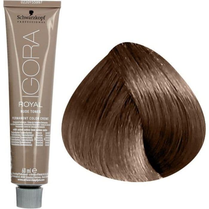 Schwarzkopf Permanent färgande naturliga och puderiga toner 8.46: Ljusblond Beige Brun, 60ml
