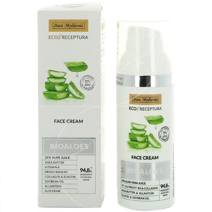 Bodymania - Aloe Vera fuktgivande ansiktskräm - 50ml
