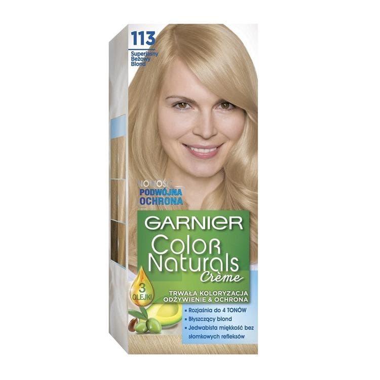 Garnier Color Naturals colourant cream 113 super-bright Beige Blonde 1op