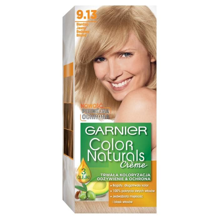 Garnier Color Naturals colourant cream No. 9.13 Very Light Beige Blonde 1op
