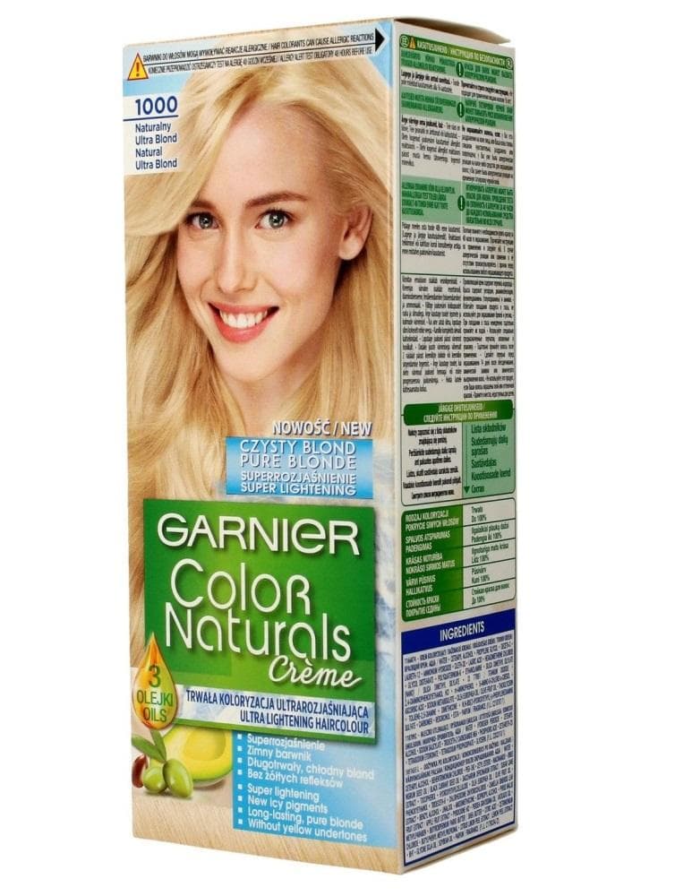 Garnier Color Naturals farvestof creme nr 1000 Ultra Natural Blonde 1op