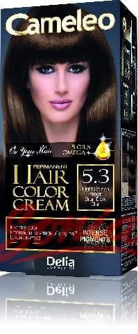Delia Cosmetics Cameleo HCC permanent paint Omega + No. 5.3 Light Golden Brown 1op.