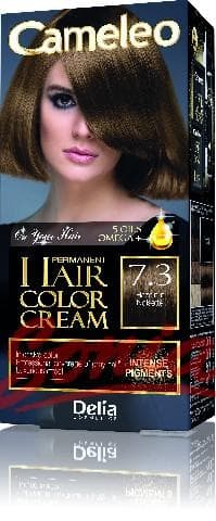 Delia Cosmetics Cameleo HCC permanent paint Omega + 7.3 No. Hazelnut 1op.