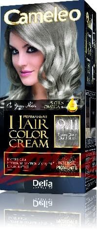 Delia Cosmetics Cameleo HCC permanent paint Omega + 9.11 No. Frozen Blonde 1op.
