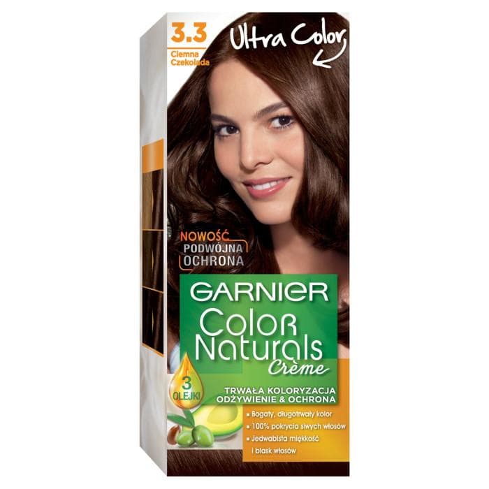 Garnier Color Naturals colourant cream Dark Chocolate No 3.3 1op