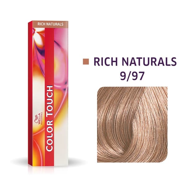 Wella Professional Color Touch Rich Naturals 9/97 Mycket ljus Cendre Brunett Blond