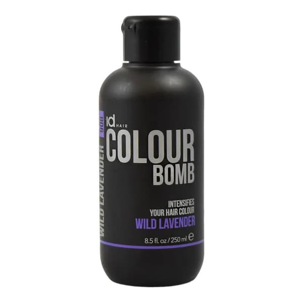 IdHAIR Colour Bomb Wild Lavender 250ml - Pigment Inpackning