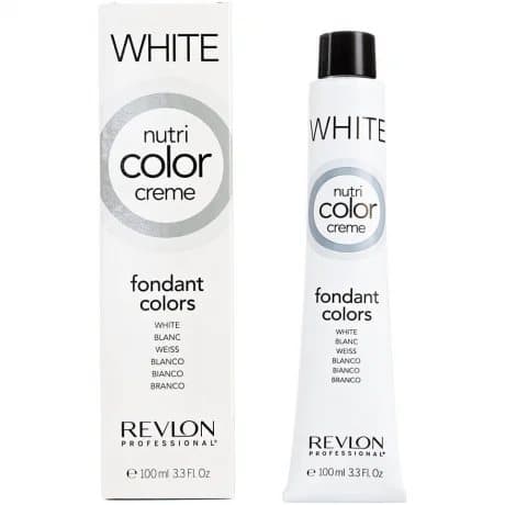 Revlon Professional Nutri Color Creme White Tube 100ml - Professionell Färg/Toning