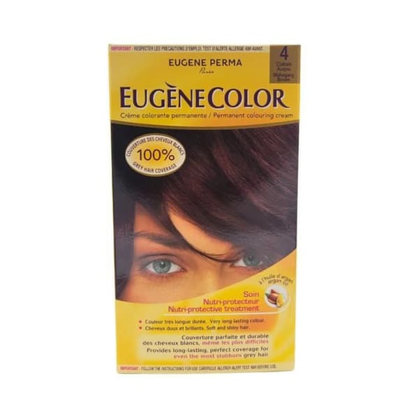Crème Färgningskräm Eugènecolor - Kastanjebrun - EUGENE PERMA