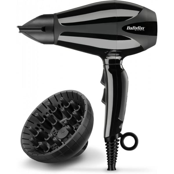 Babyliss BL6715DE Compact Pro -hårtork Svart