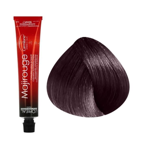 L'Oréal Professionnel Intensiv röd färg utan ammoniak 5.20: Ljusbrun Intens fiol utan ammoniak, grädde 50ml