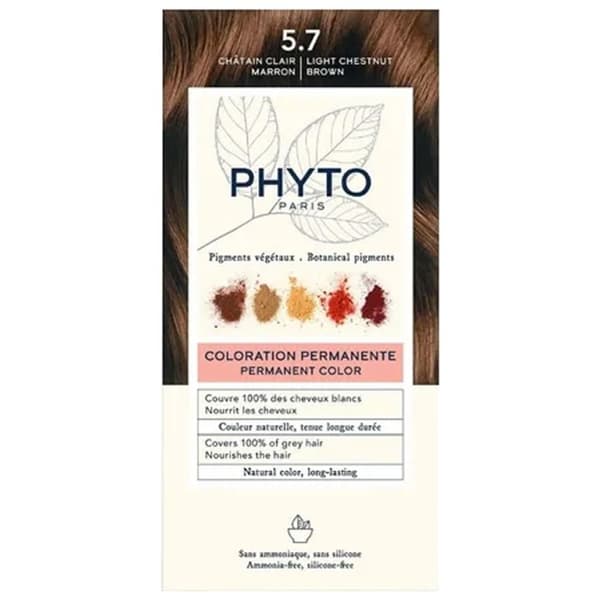 Phyto Color 5.7 ljus kastanjebrun