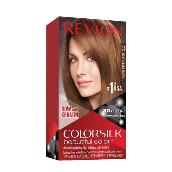 Revlon Colorsilk Permanent Hårfärg nr 54 Light Golden Chestnut