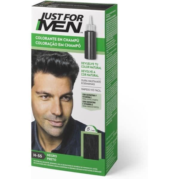 Just For Men Hårfärg - Svart - Ammoniakfri - Alla hårtyper - 30 ml