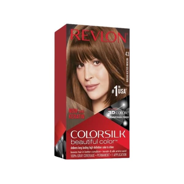 Revlon Colorsilk Permanent Hårfärg nr 43 Medium Guldbrun