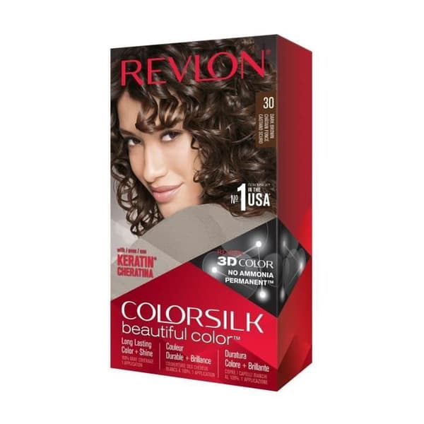 Revlon Colorsilk Permanent Hårfärg nr 30 Mörk kastanj