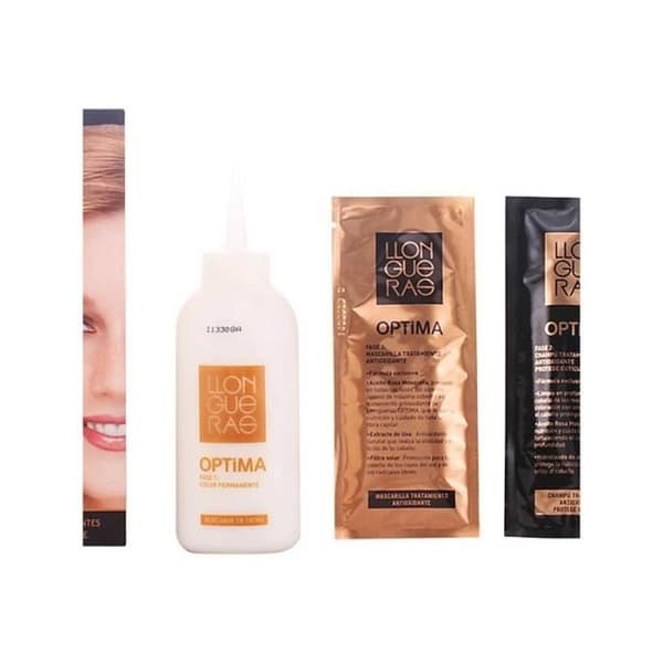 Llongueras - LLONGUERAS OPTIMA hårfärg 8.32-ljusblond natur - -