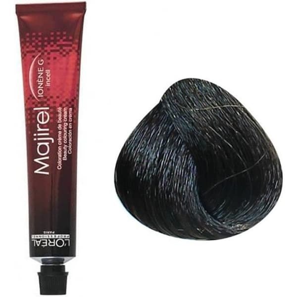 Permanent färg - L'Oréal Professionnel - Majirel n°5.1 - Ljus askbrun - 50 ml - Krämtextur