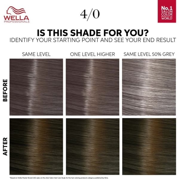 Wella Color Touch Pure Naturals 4/0 Medium Brown