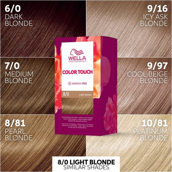 Wella Color Touch Pure Naturals 8/0 Light Blonde