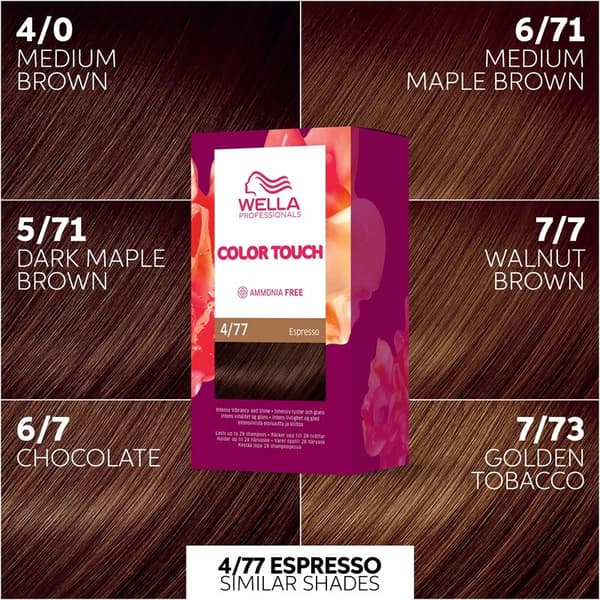 Wella Color Touch Deep Browns 4/77 Espresso