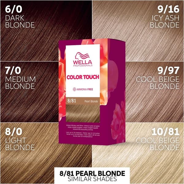 Wella Color Touch Rich Naturals 8/81 Pearl Blonde